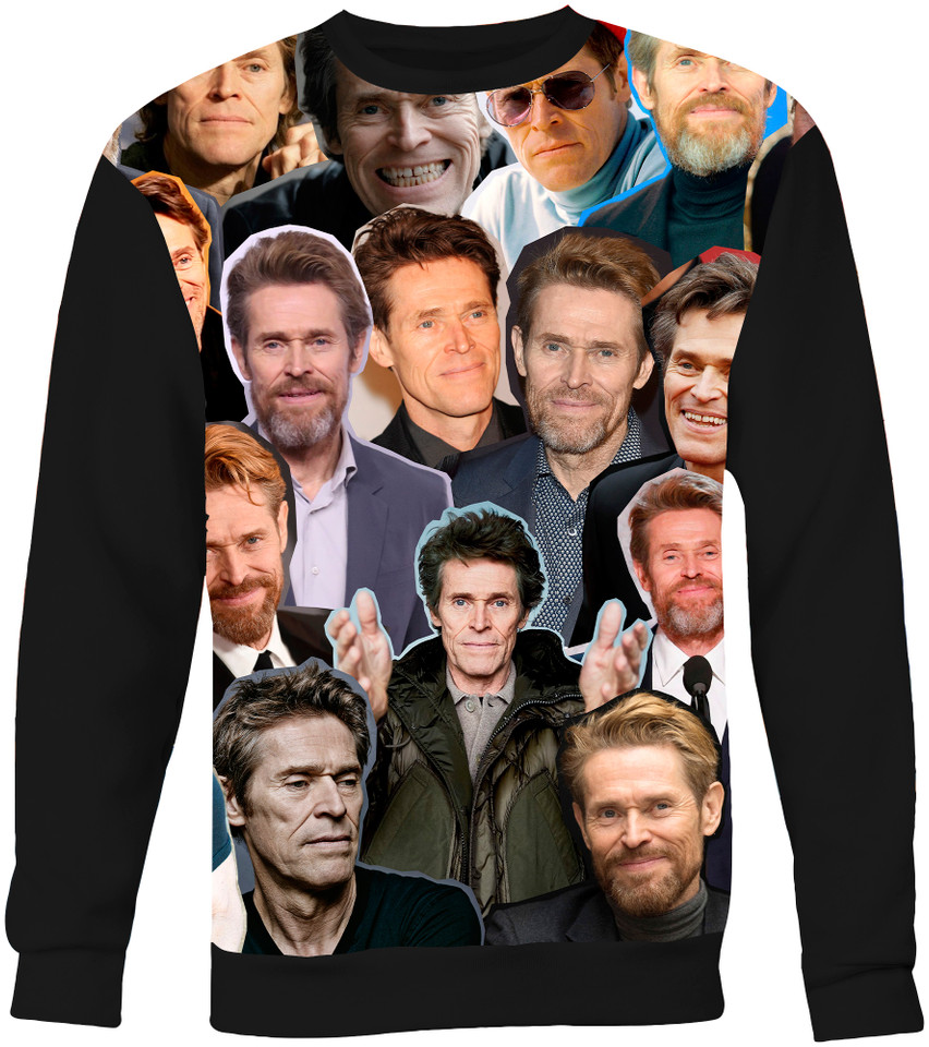 Willem Dafoe Photo Collage Sweater Sweatshirt