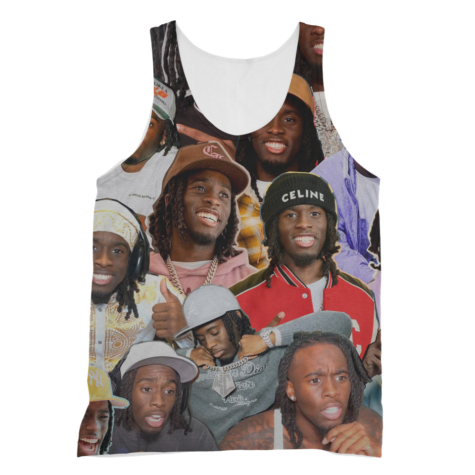 Kai Cenat  Photo Collage Tanktop