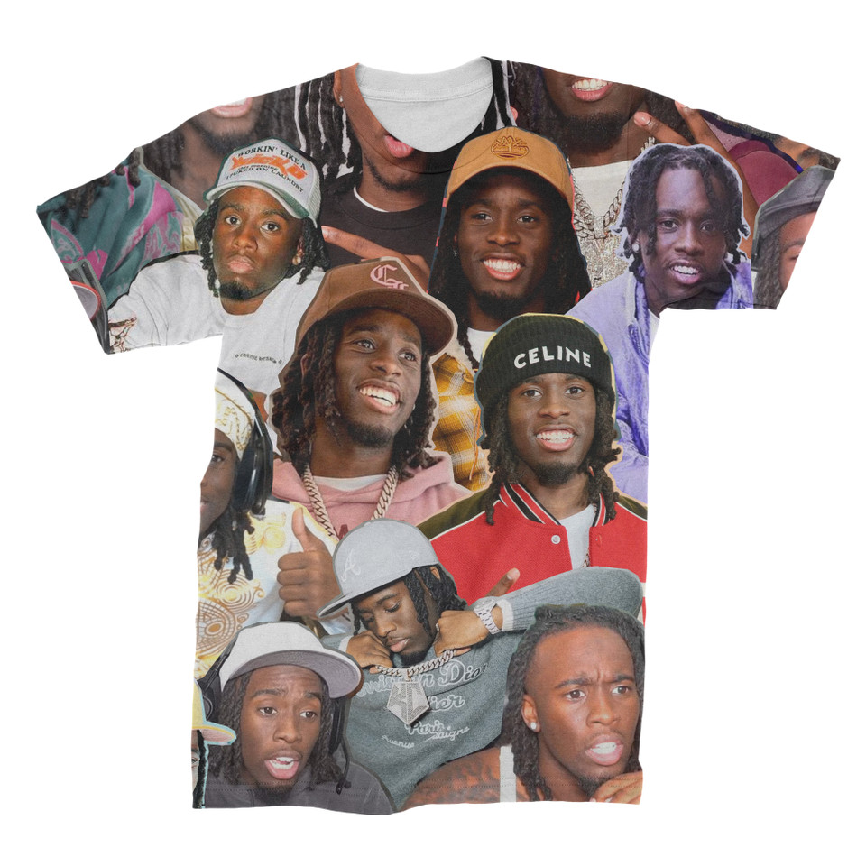 Kai Cenat  Photo Collage T-shirt