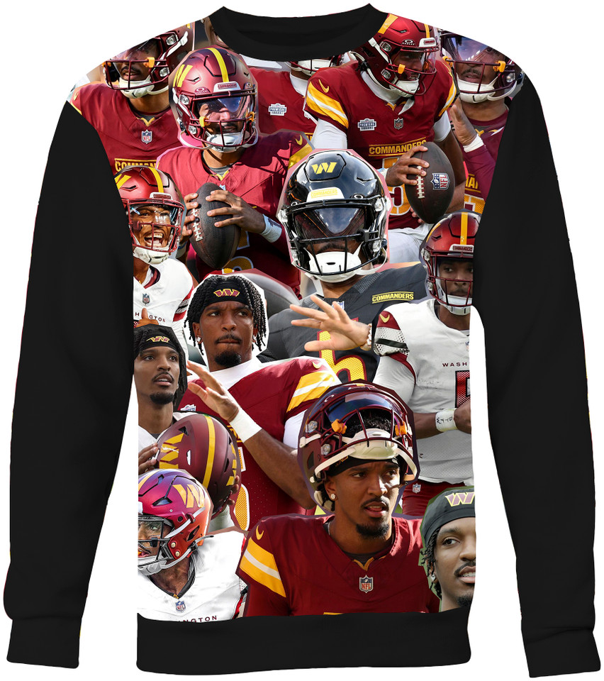 Jayden Daniels Photo Collage Sweater Sweatshirt
