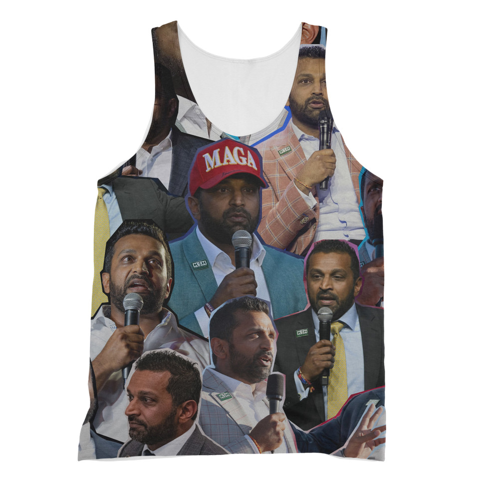 Kash Patel Photo Collage Tanktop