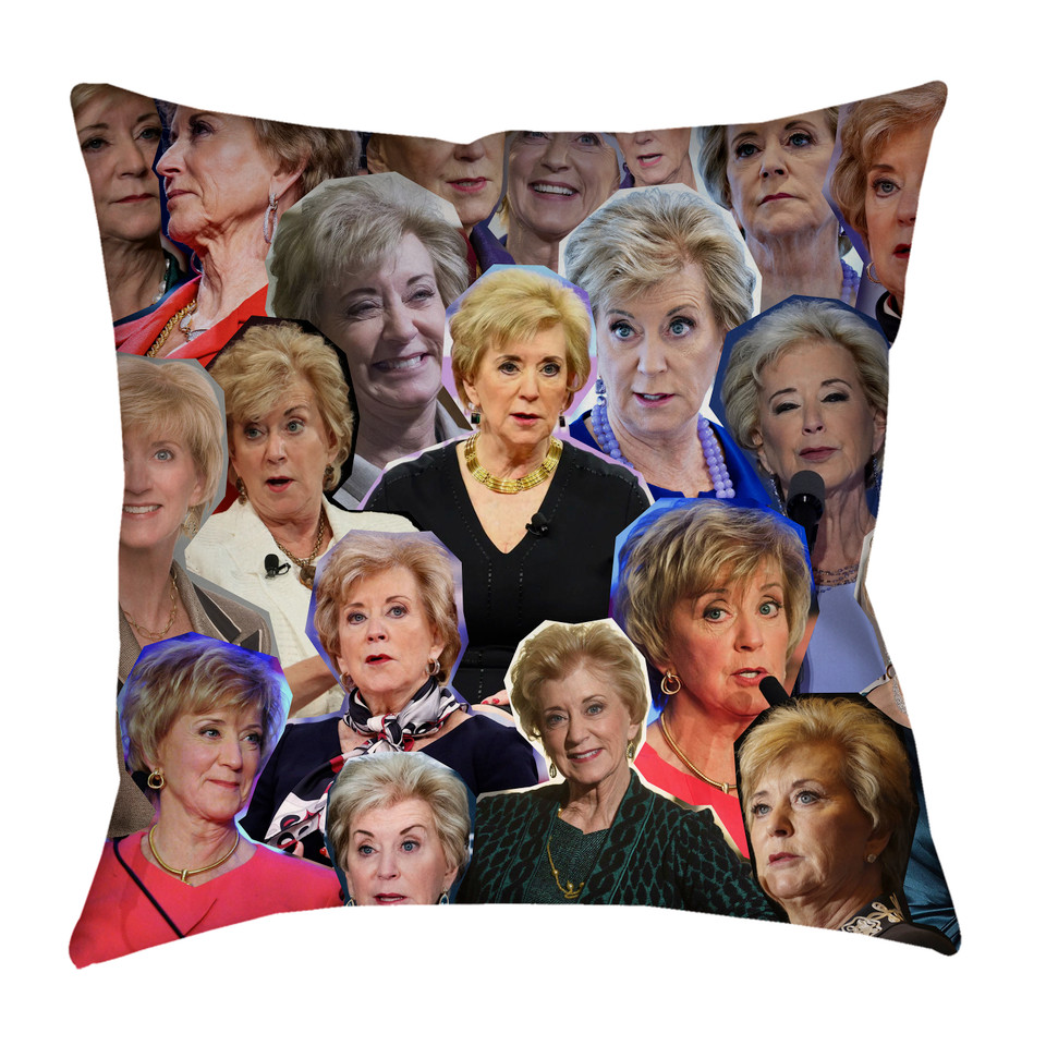 Linda Mcmahon Phone Collage Pillowcase
