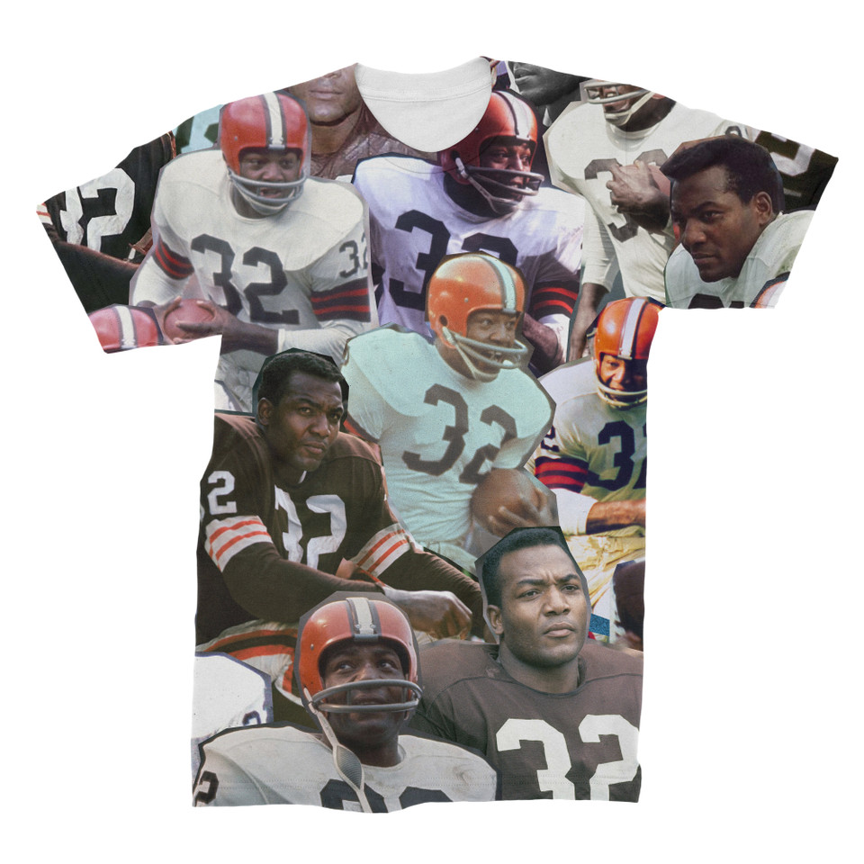 Jim Brown  Photo Collage T-shirt