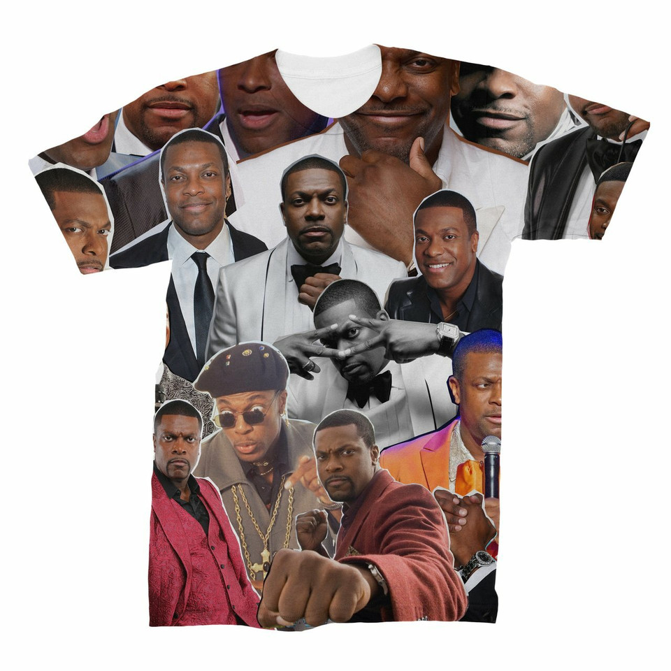 Chris Tucker Photo Collage T-Shirt