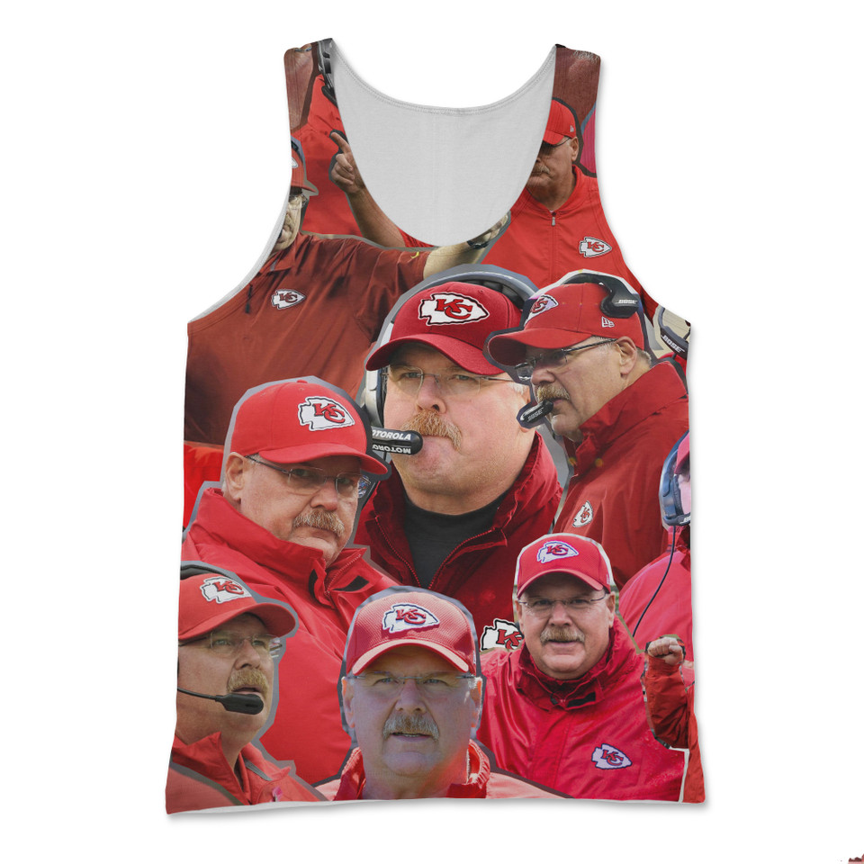 Andy Reid Photo Collage Tank Top Andy Reid Photo Collage Tank Top