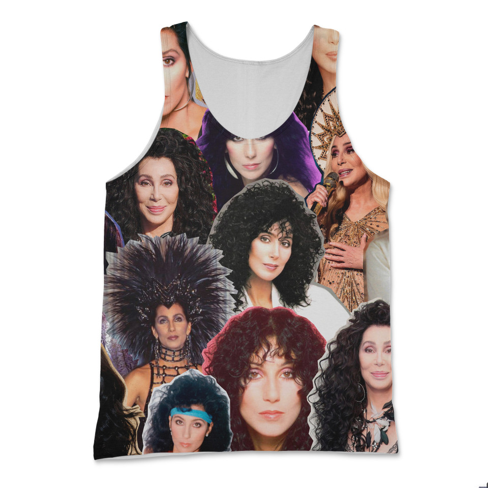 Cher  Photo Collage Tank Top