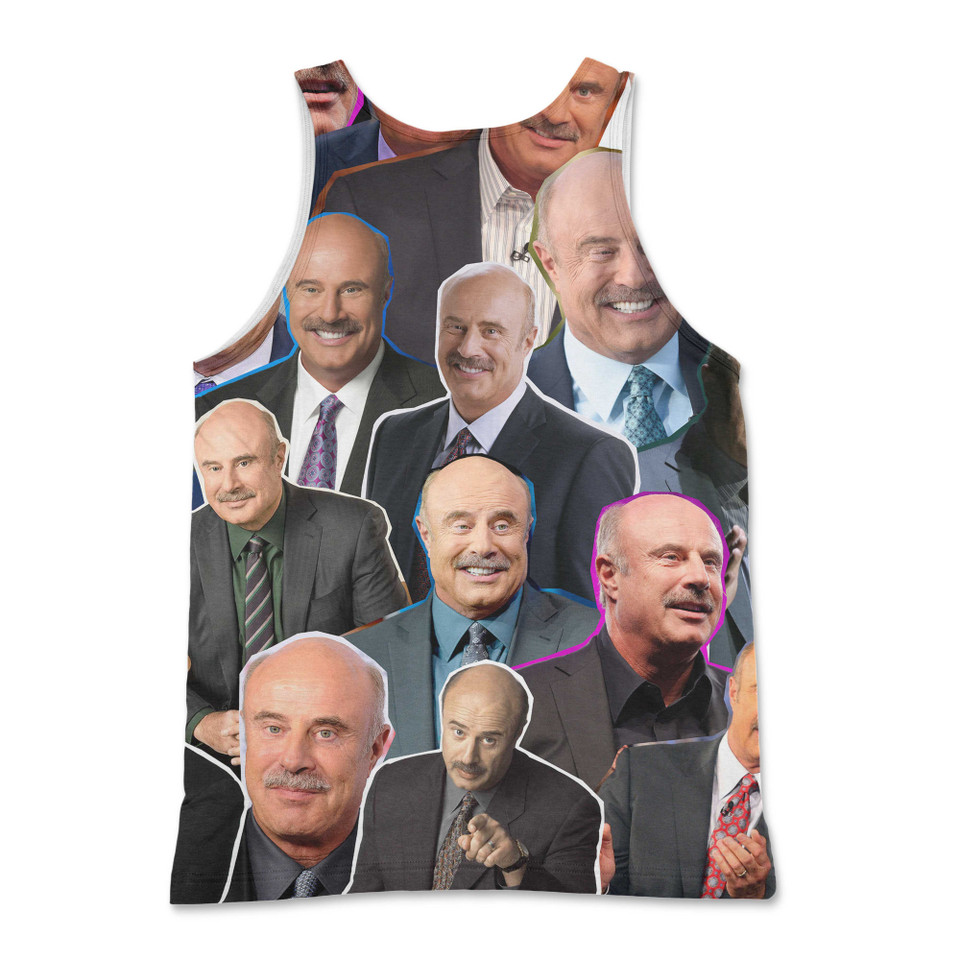Dr. Phil Photo Collage Tank Top Dr. Phil Photo Collage Tank Top
