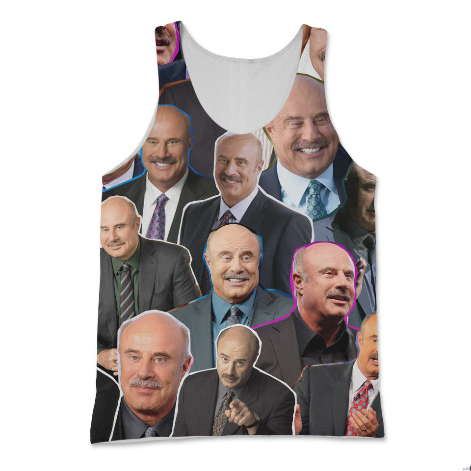 Dr. Phil Photo Collage Tank Top Dr. Phil Photo Collage Tank Top