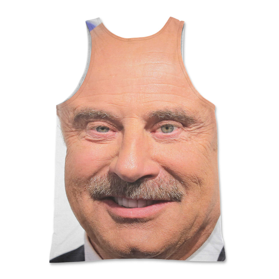 Dr. Phil Big Face Tank Top