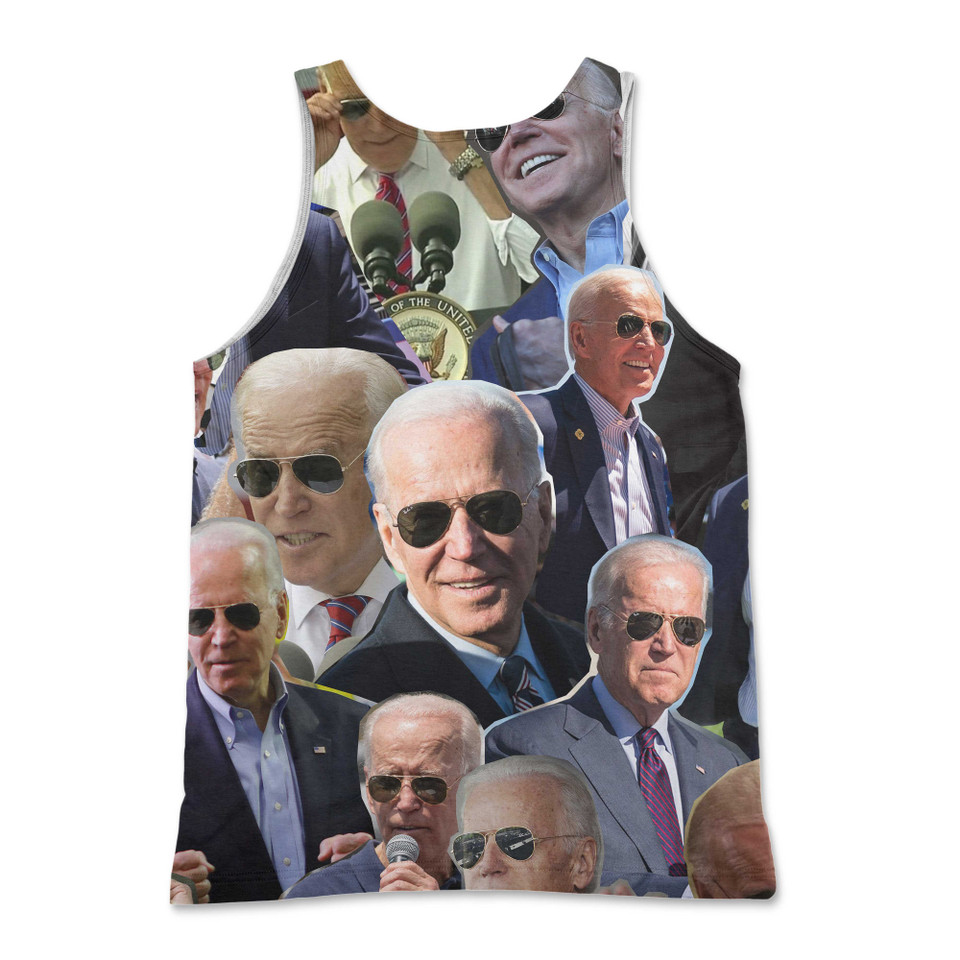 Joe Biden Photo Collage Tank Top Joe Biden Photo Collage Tank Top