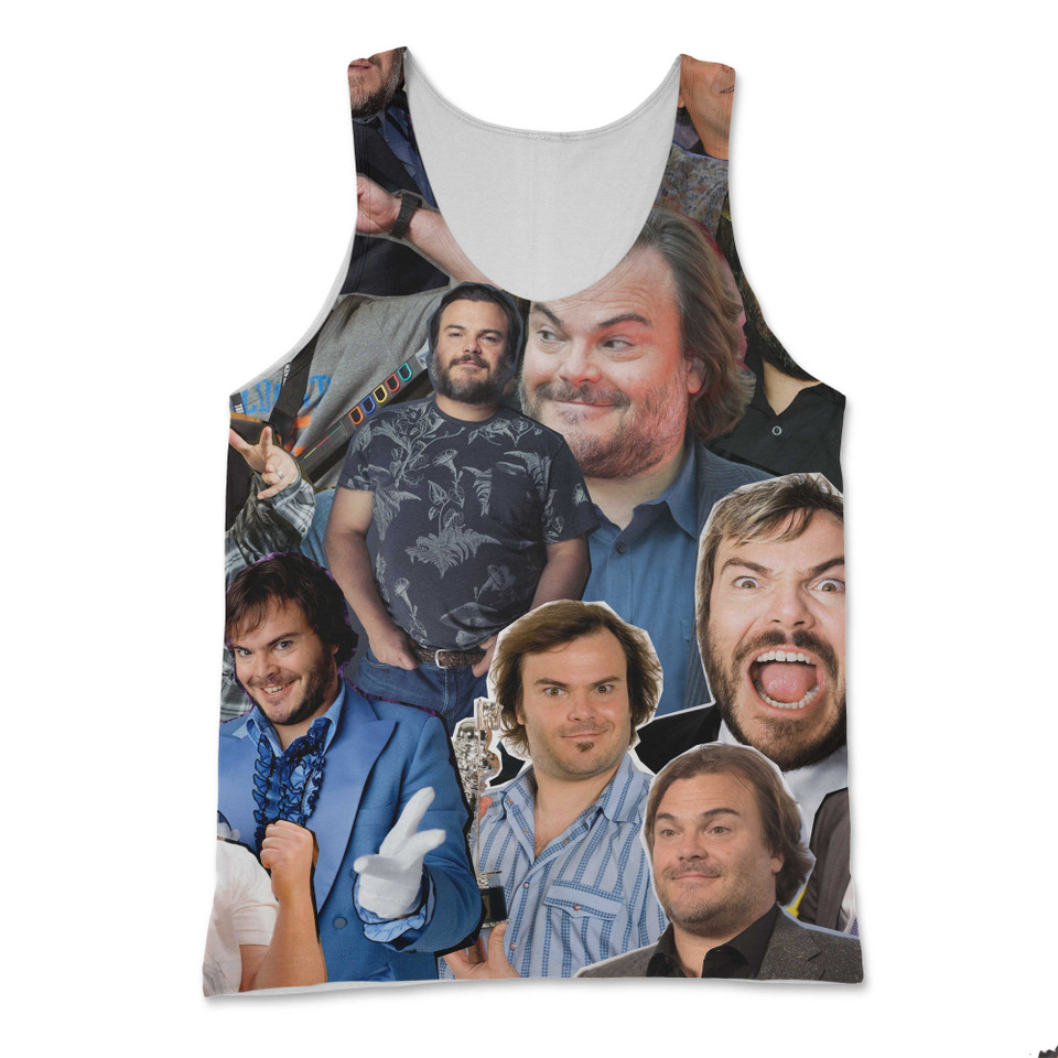 Jack Black Photo Collage Tank Top Jack Black Photo Collage Tank Top