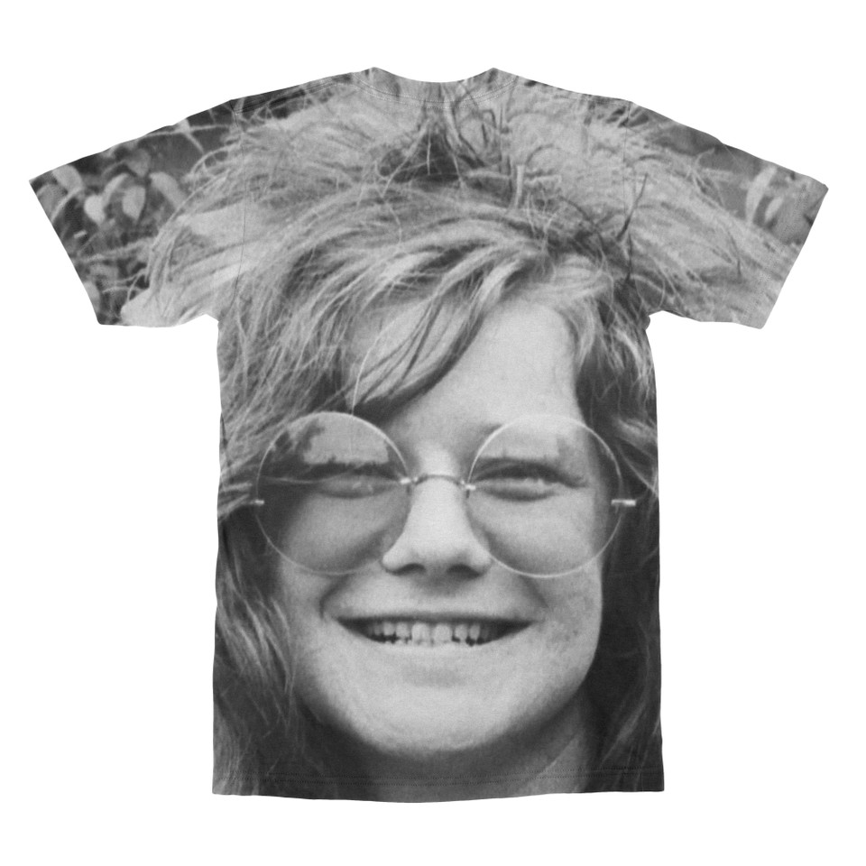 Janis Joplin Big Face T-Shirt