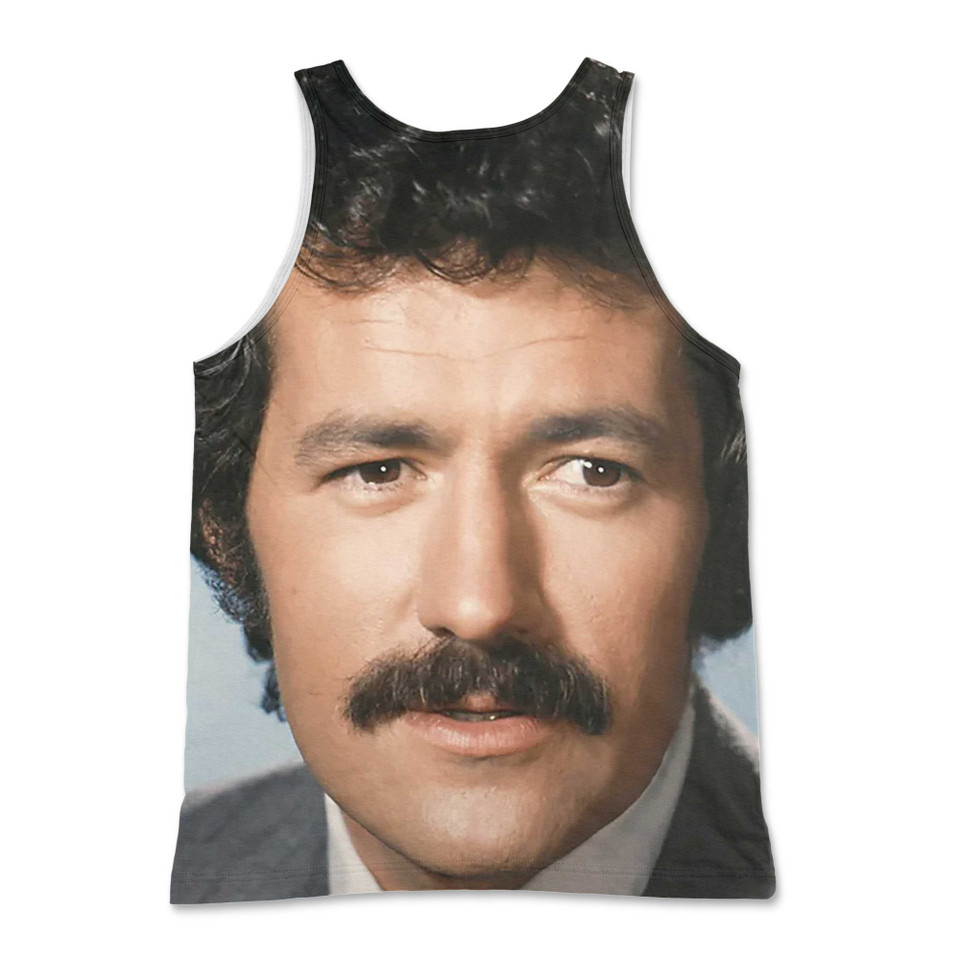 Alex Trebek Jeopardy Big Face Tank Top Alex Trebek Jeopardy Big Face Tank Top