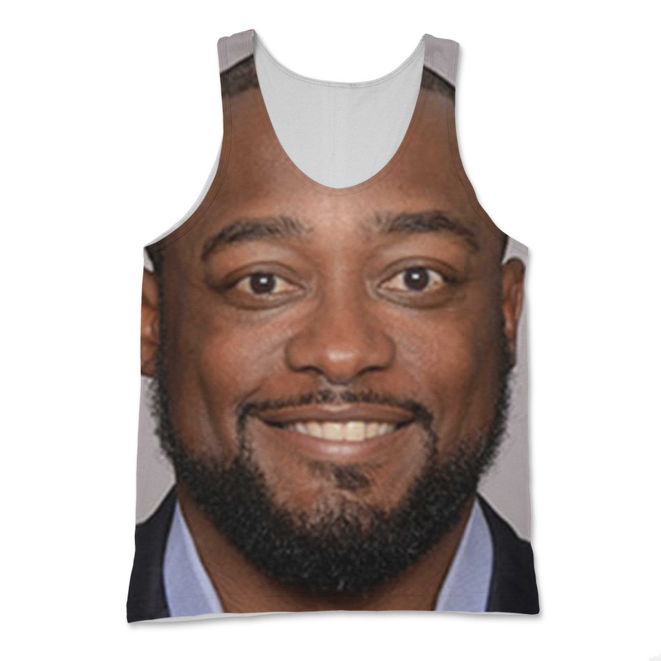 Mike Tomlin Big Face Tank Top Mike Tomlin Big Face Tank Top