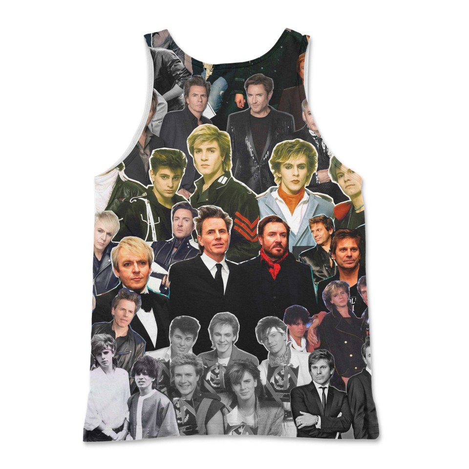 Duran Duran Photo Collage Tank Top Duran Duran Photo Collage Tank Top
