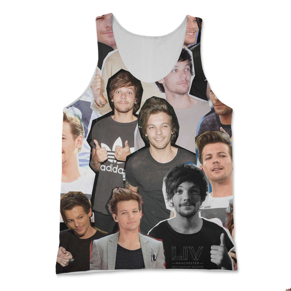 Louis Tomlinson Photo Collage Tank Top Louis Tomlinson Photo Collage Tank Top