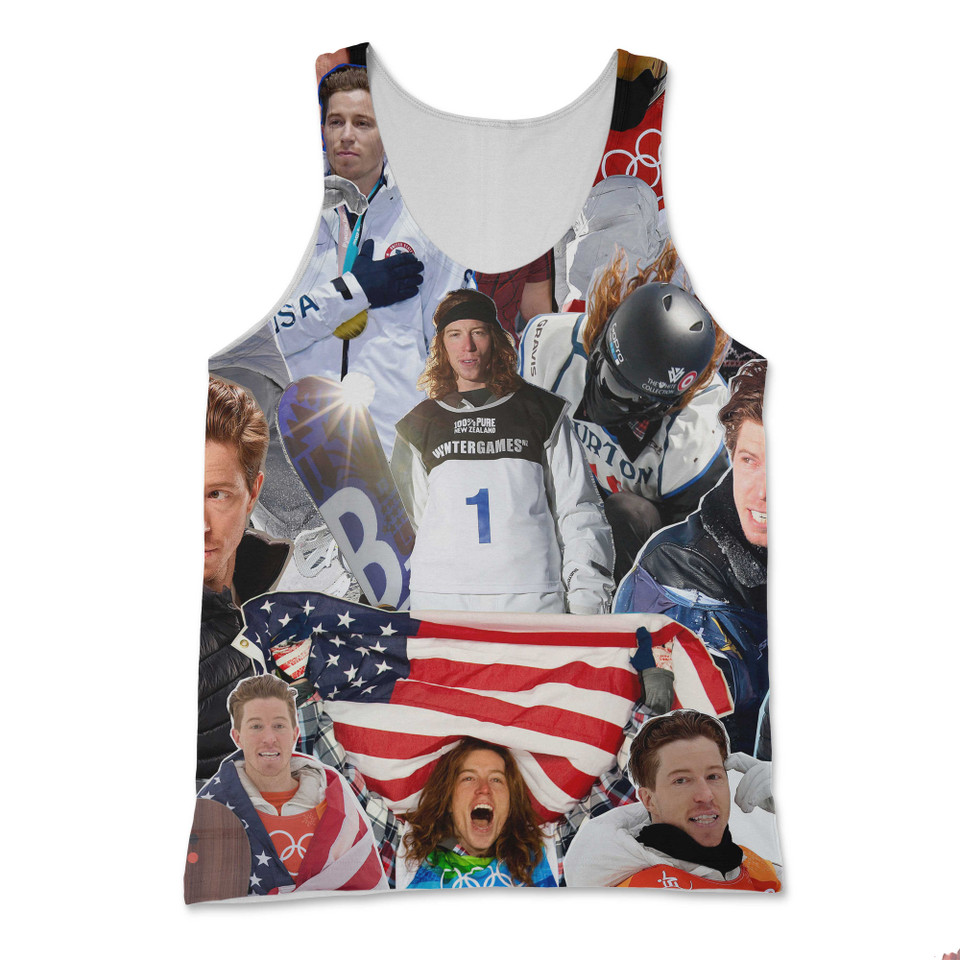 Shaun White Photo Collage Tank Top Shaun White Photo Collage Tank Top