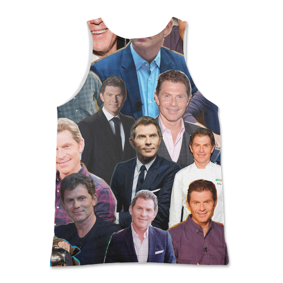 Bobby Flay Photo Collage Tank Top Bobby Flay Photo Collage Tank Top