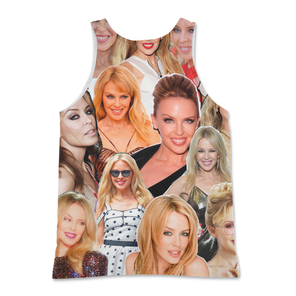 Kylie Minogue Photo Collage Tank Top Kylie Minogue Photo Collage Tank Top