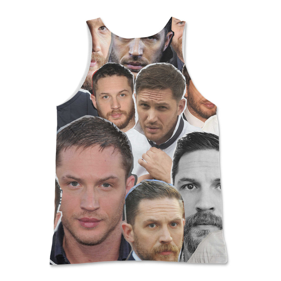 Tom Hardy Photo Collage Tank Top Tom Hardy Photo Collage Tank Top