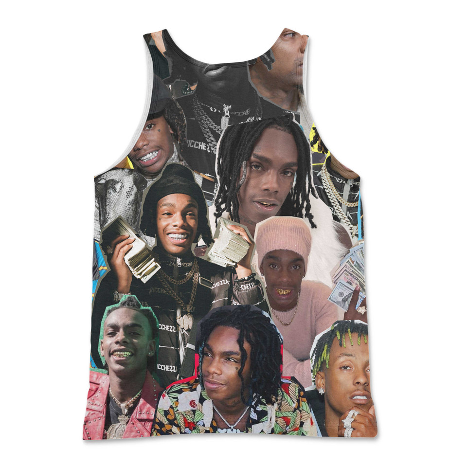 YNW Melly Photo Collage Tank Top YNW Melly Photo Collage Tank Top