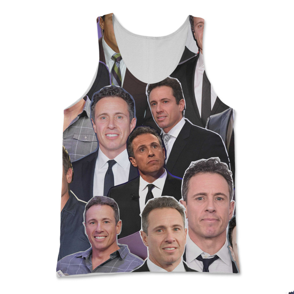 Chris Cuomo Photo Collage Tank Top Chris Cuomo Photo Collage Tank Top