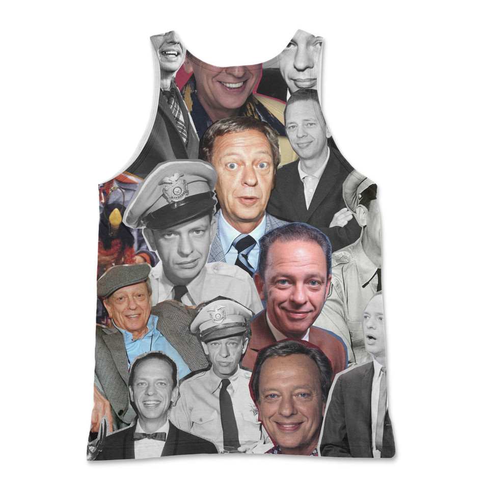 Don Knotts Photo Collage Tank Top Don Knotts Photo Collage Tank Top