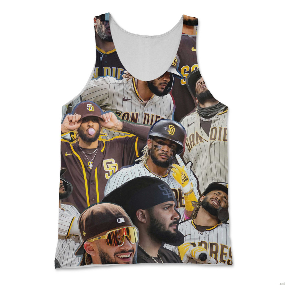 Fernando Tatis Jr. Photo Collage Tank Top Fernando Tatis Jr. Photo Collage Tank Top
