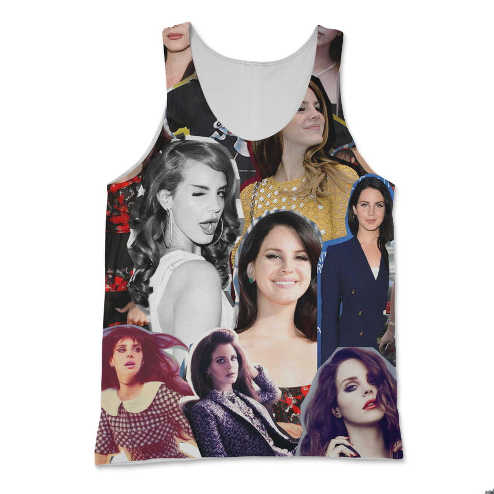 Lana Del Photo Collage Tank Top Lana Del Photo Collage Tank Top