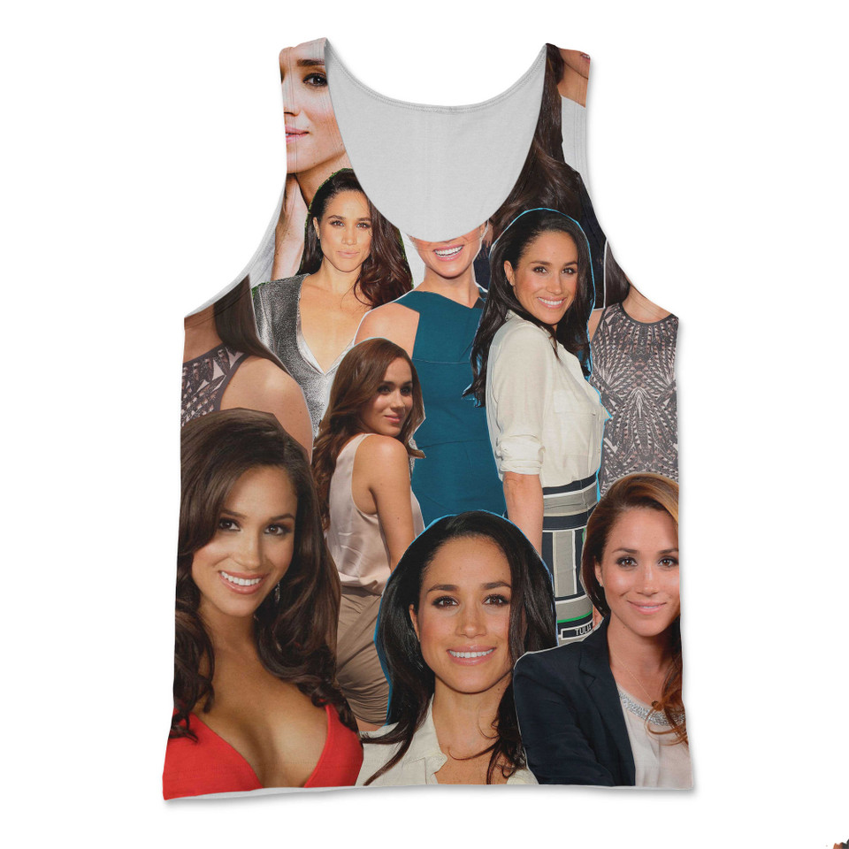 Meghan Markle - Duchess of Sussex Photo Collage Tank Top Meghan Markle - Duchess of Sussex Photo Collage Tank Top