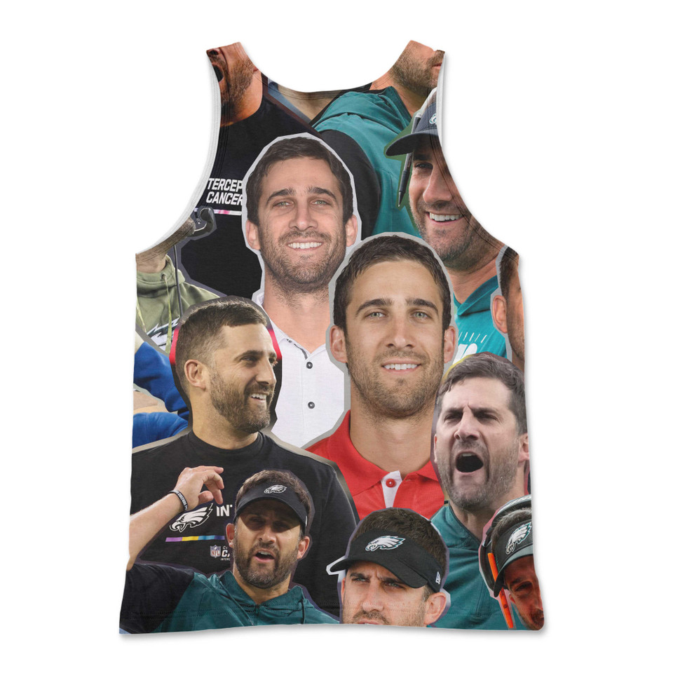 Nick Sirianni Photo Collage Tank Top Nick Sirianni Photo Collage Tank Top