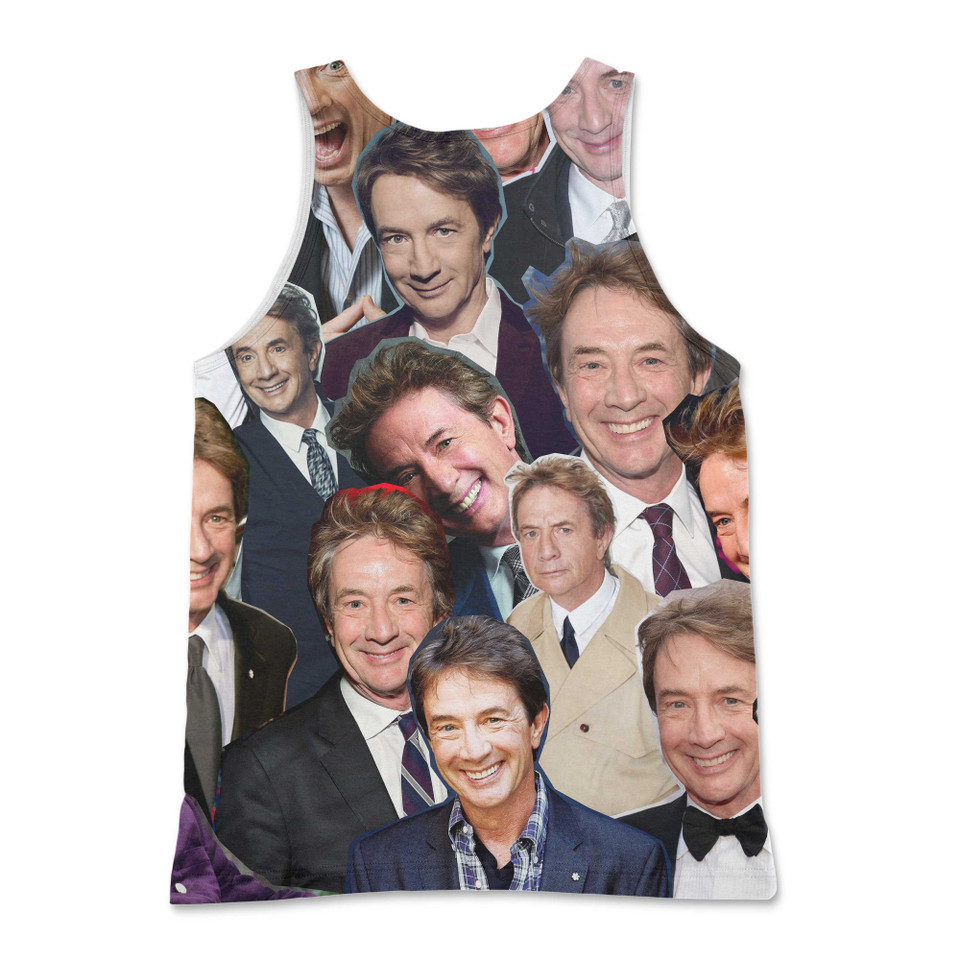 Martin Short Photo Collage Tank Top Martin Short Photo Collage Tank Top