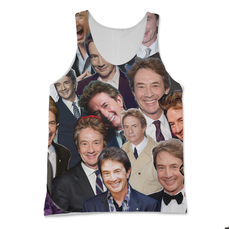 Martin Short Photo Collage Tank Top Martin Short Photo Collage Tank Top