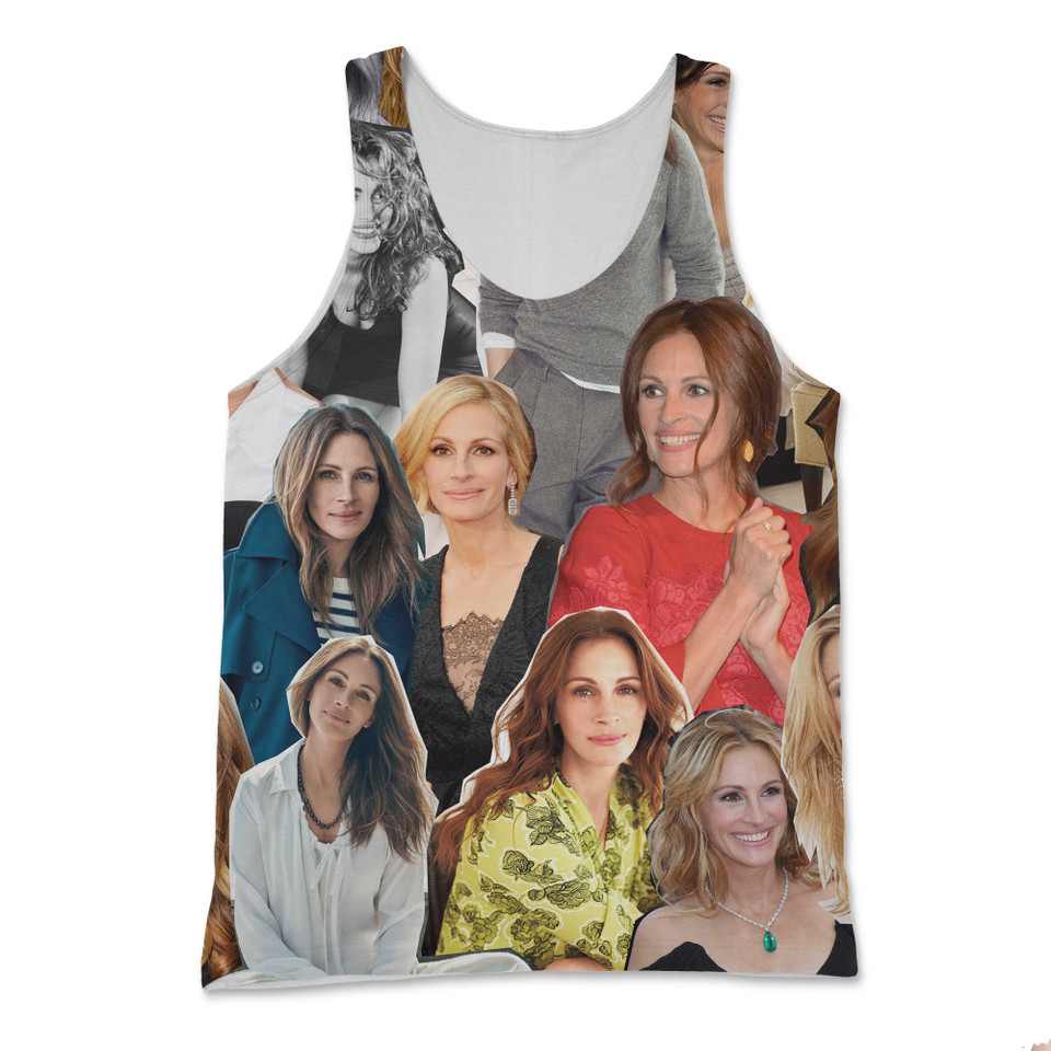 Julia Roberts Photo Collage Tank Top Julia Roberts Photo Collage Tank Top