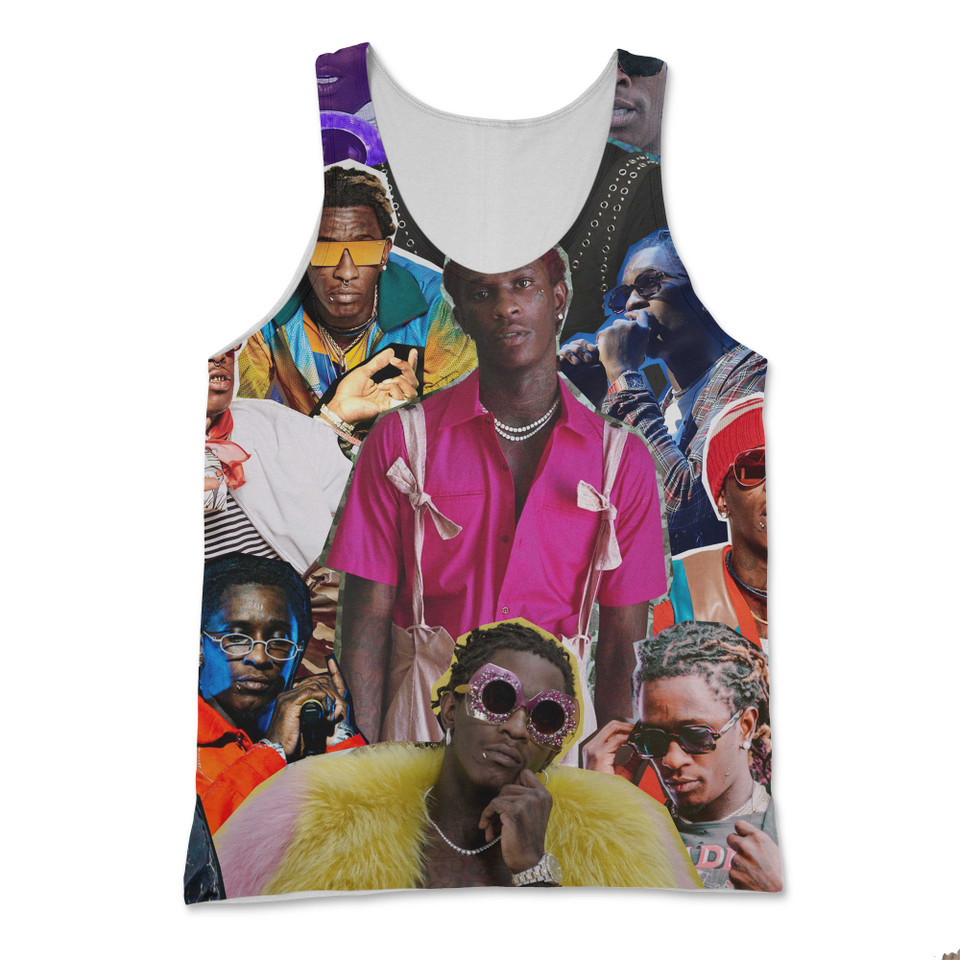 Young Thug Photo Collage Tank Top