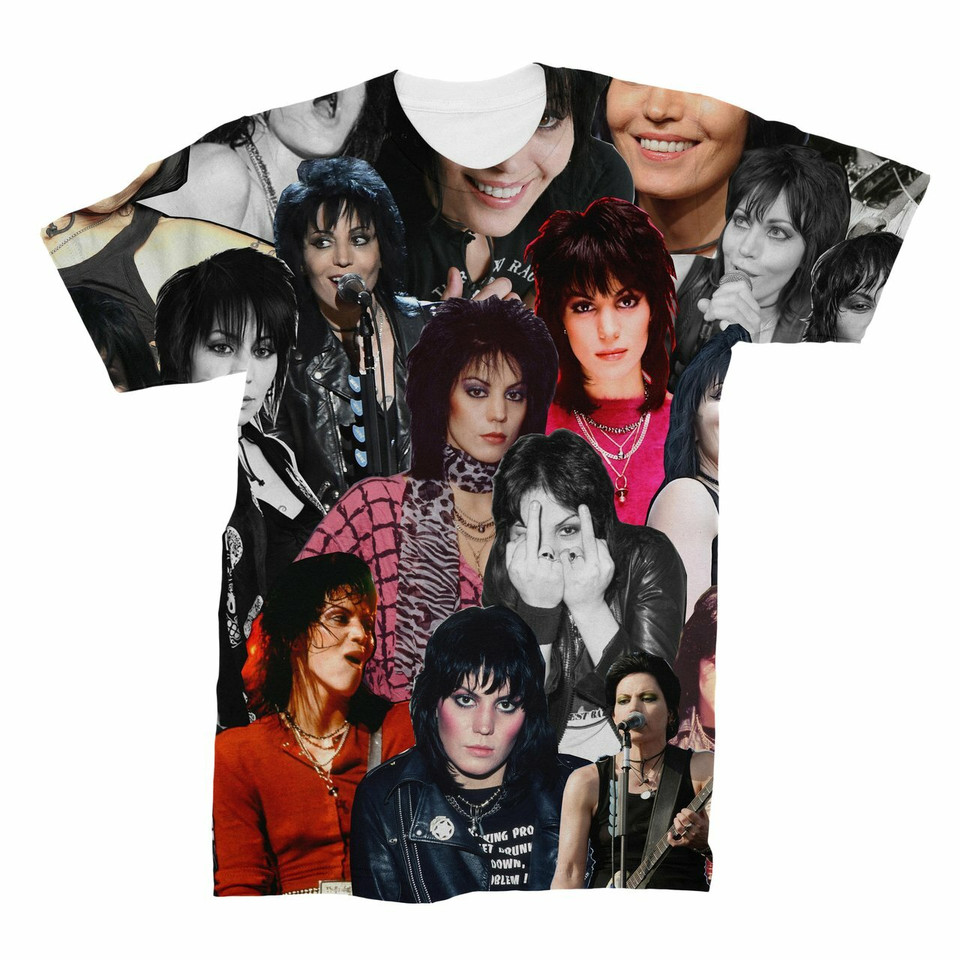 Joan Jett Photo Collage T-Shirt