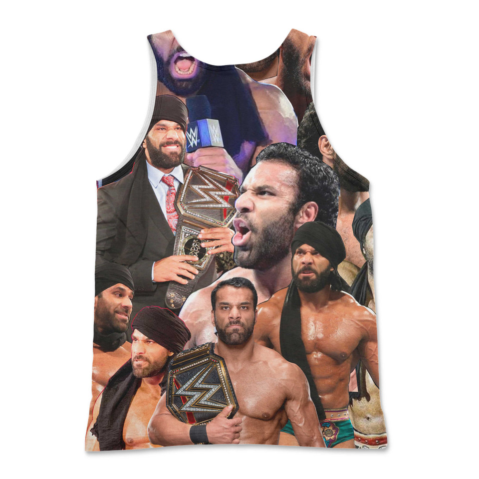 Jinder Mahal Photo Collage Tank Top Jinder Mahal Photo Collage Tank Top