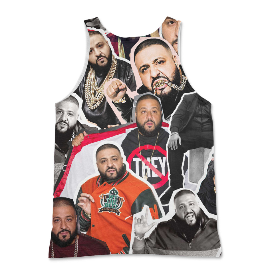 DJ Khaled Photo Collage Tank Top DJ Khaled Photo Collage Tank Top