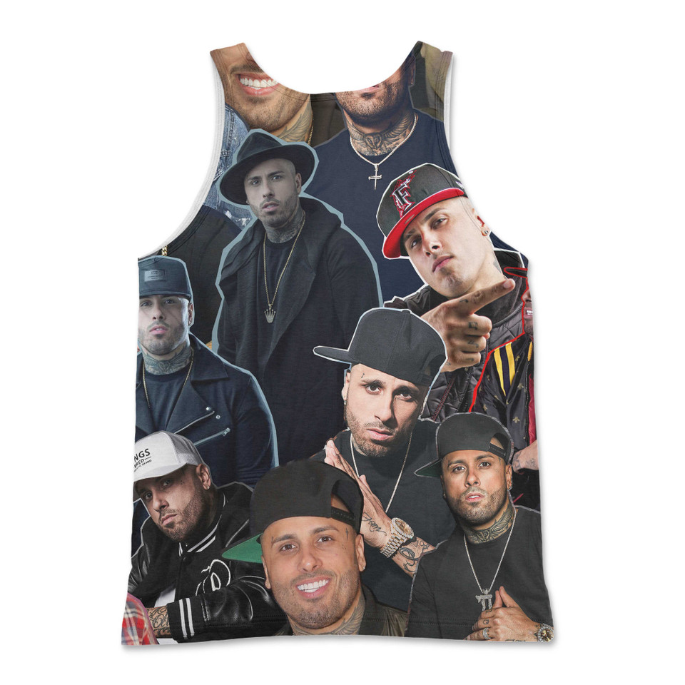 Nicky Jam Photo Collage Tank Top