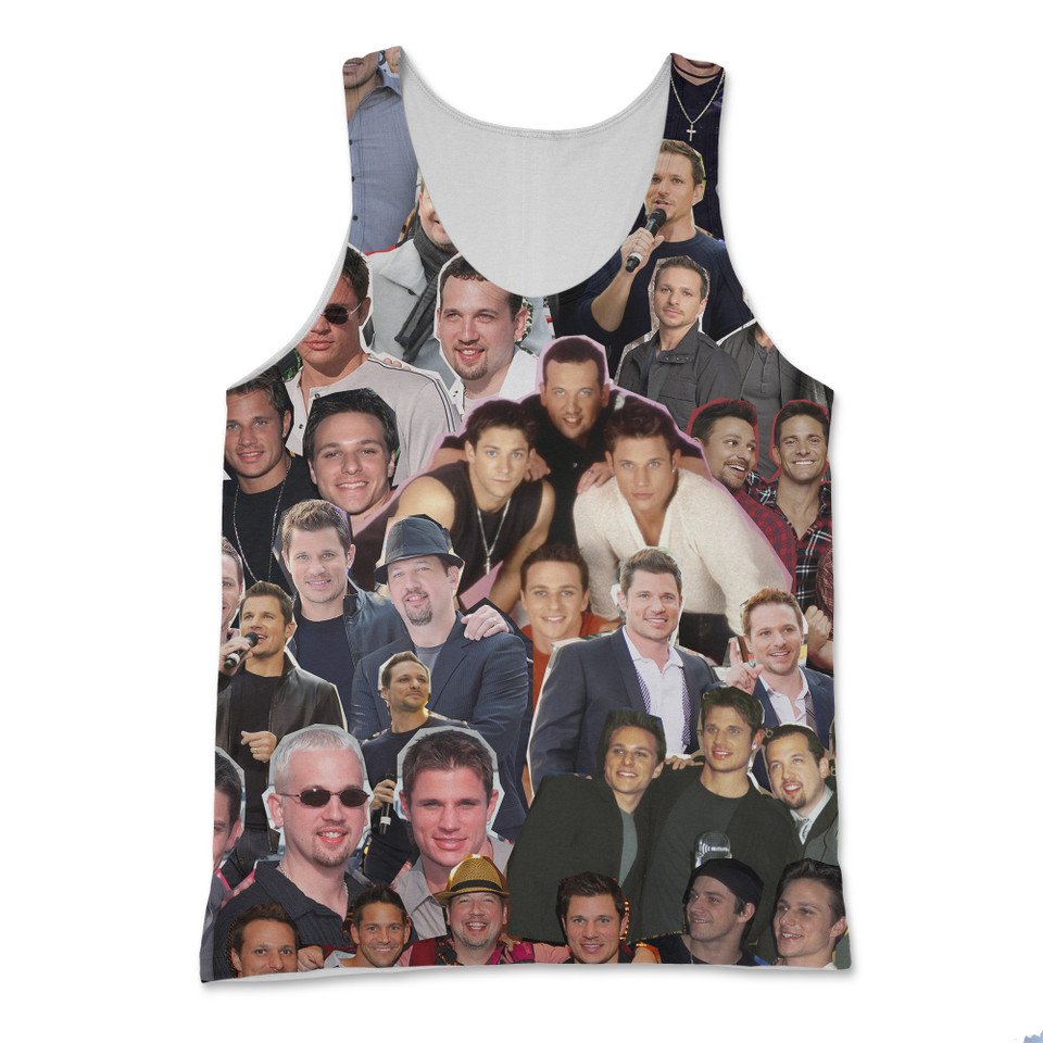 98 Degrees Photo Collage Tank Top 98 Degrees Photo Collage Tank Top