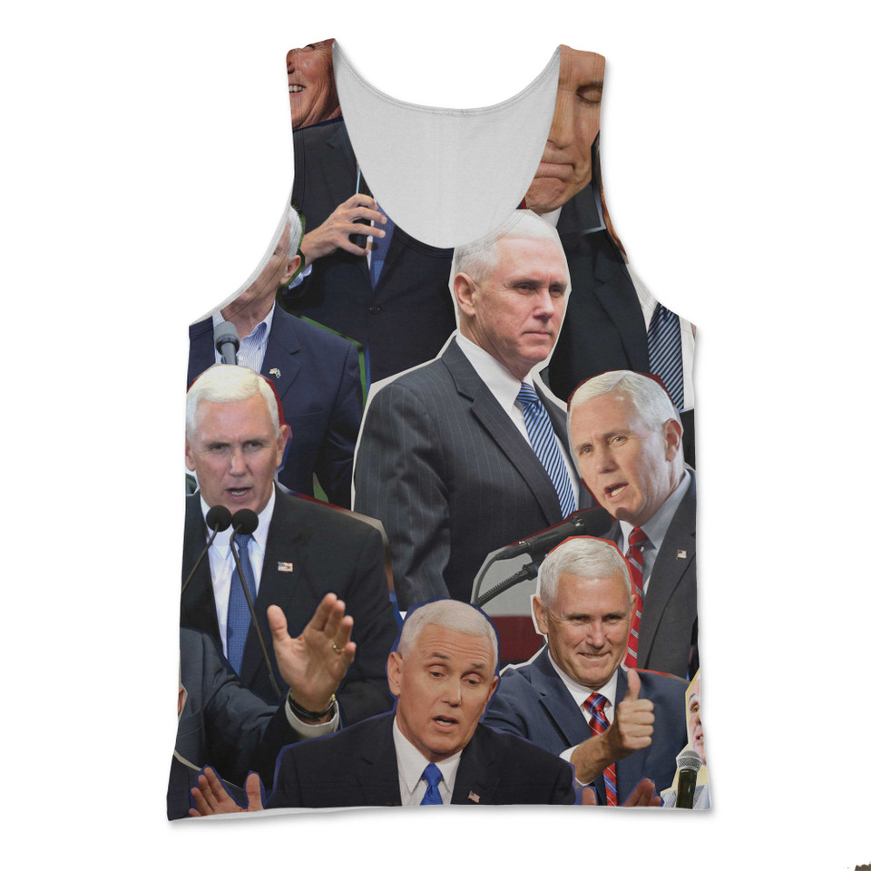 Mike Pence Photo Collage Tank Top