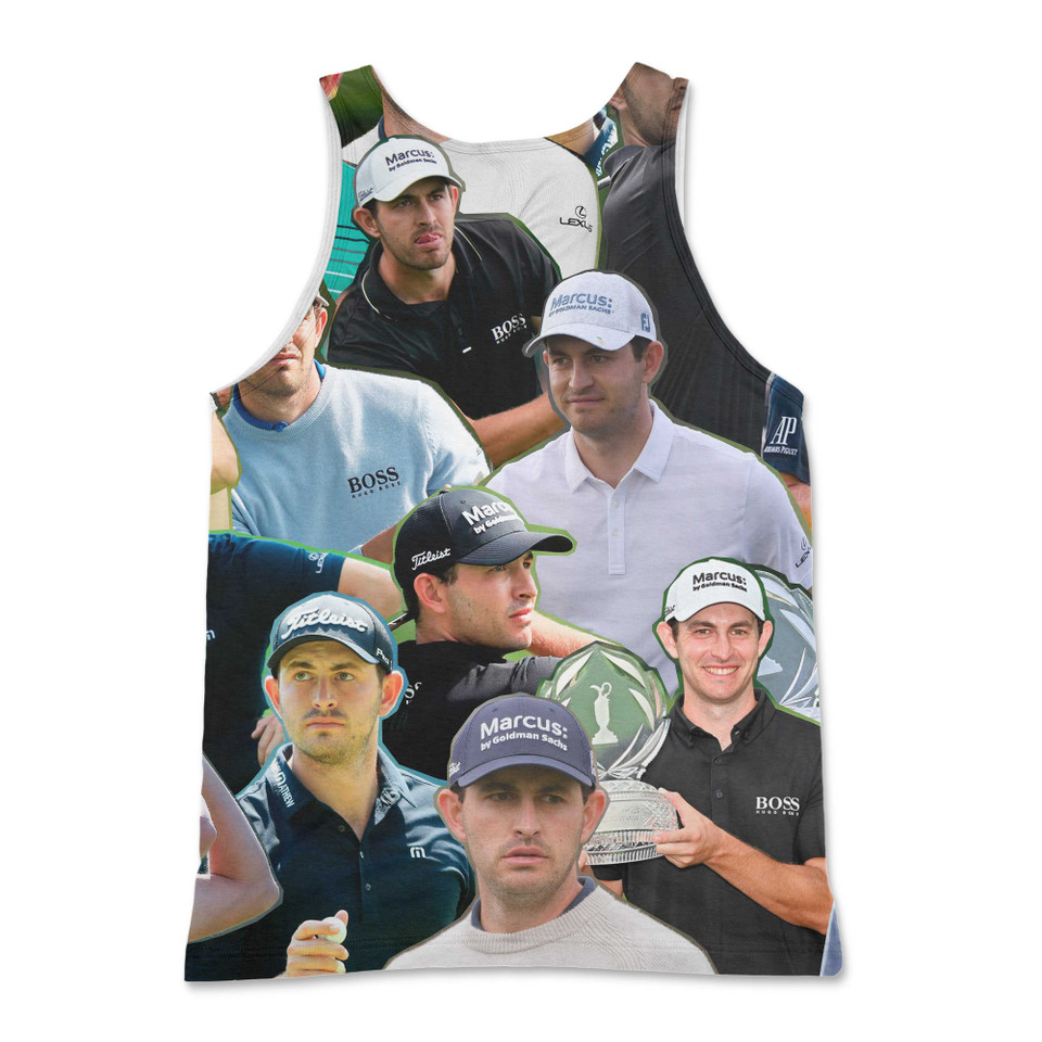 Patrick Cantlay Photo Collage Tank Top