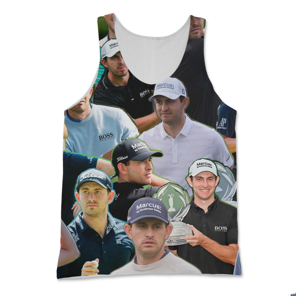 Patrick Cantlay Photo Collage Tank Top