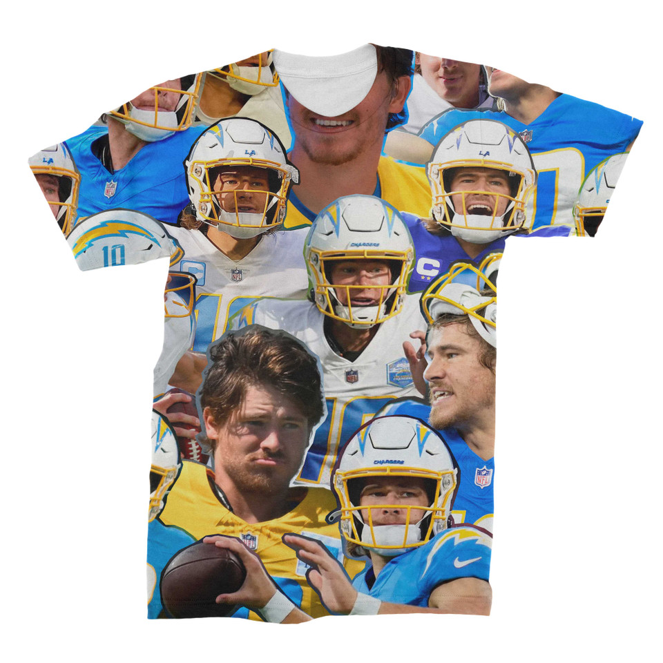 Justin Herbert Photo Collage T-Shirt