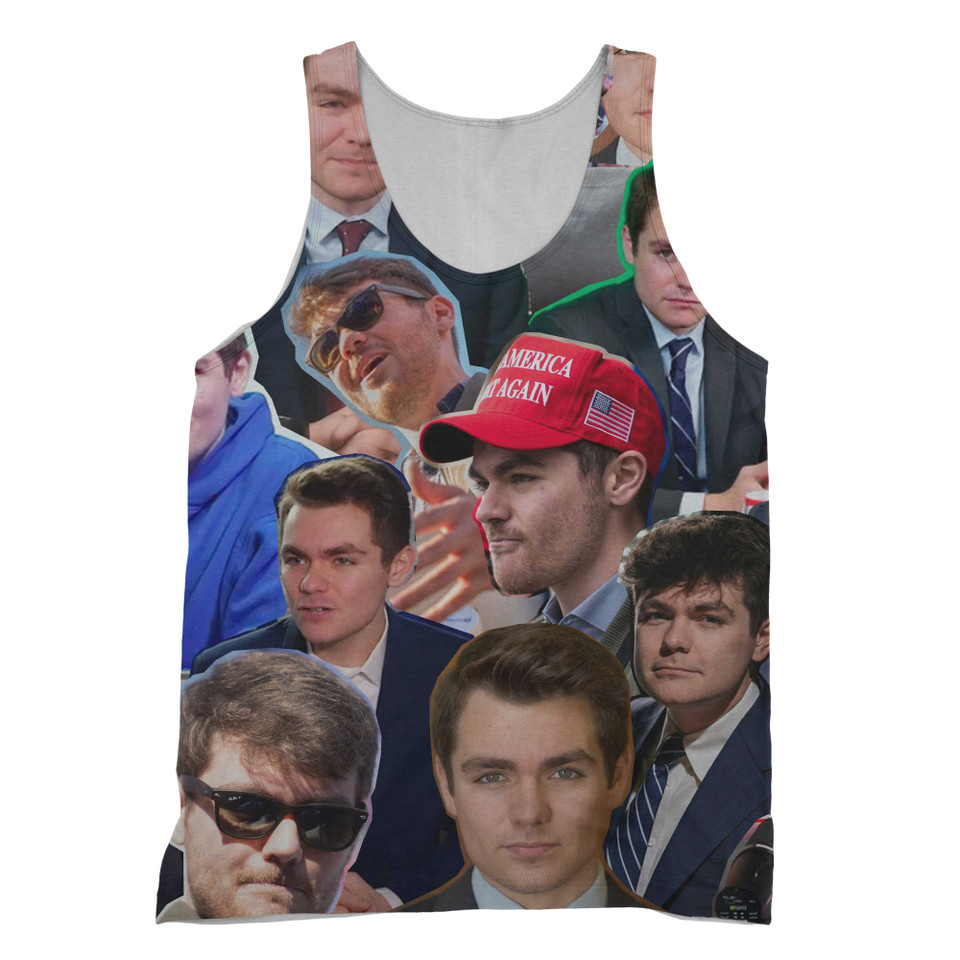 Nick Fuentes Photo Collage T-Shirt