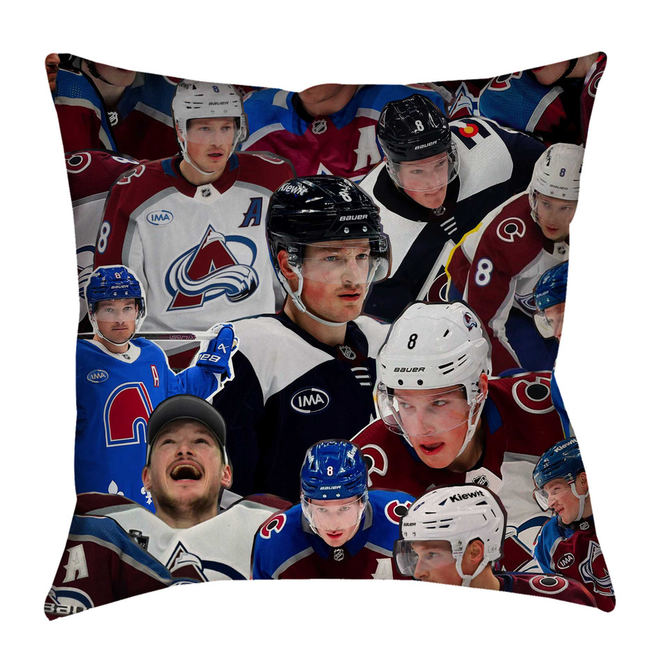 Cale Makar Photo Collage Pillowcase