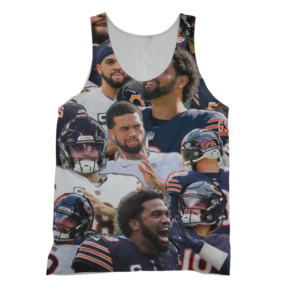 Caleb Williams Photo Collage T-Shirt