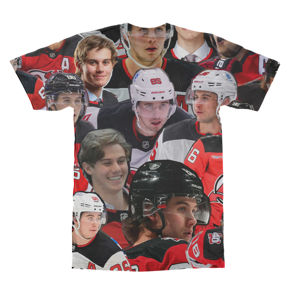 Jack Hughes Photo Collage T-Shirt