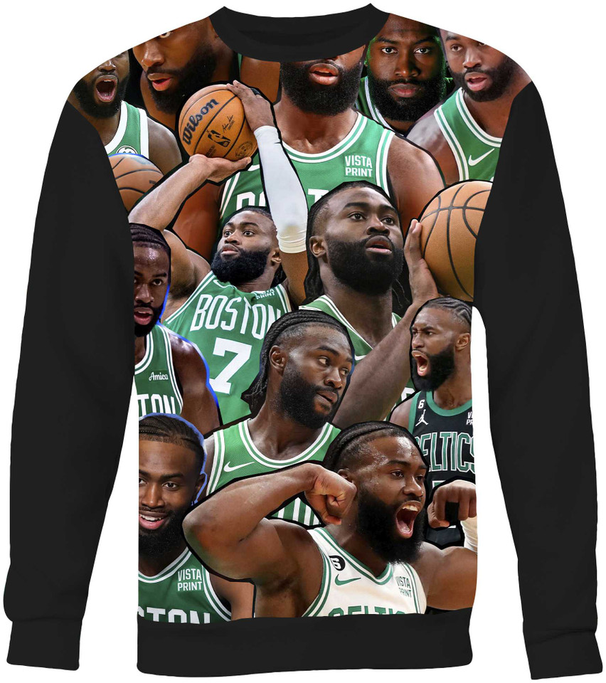 Jaylen Brown Collage Sweater Sweatshirt