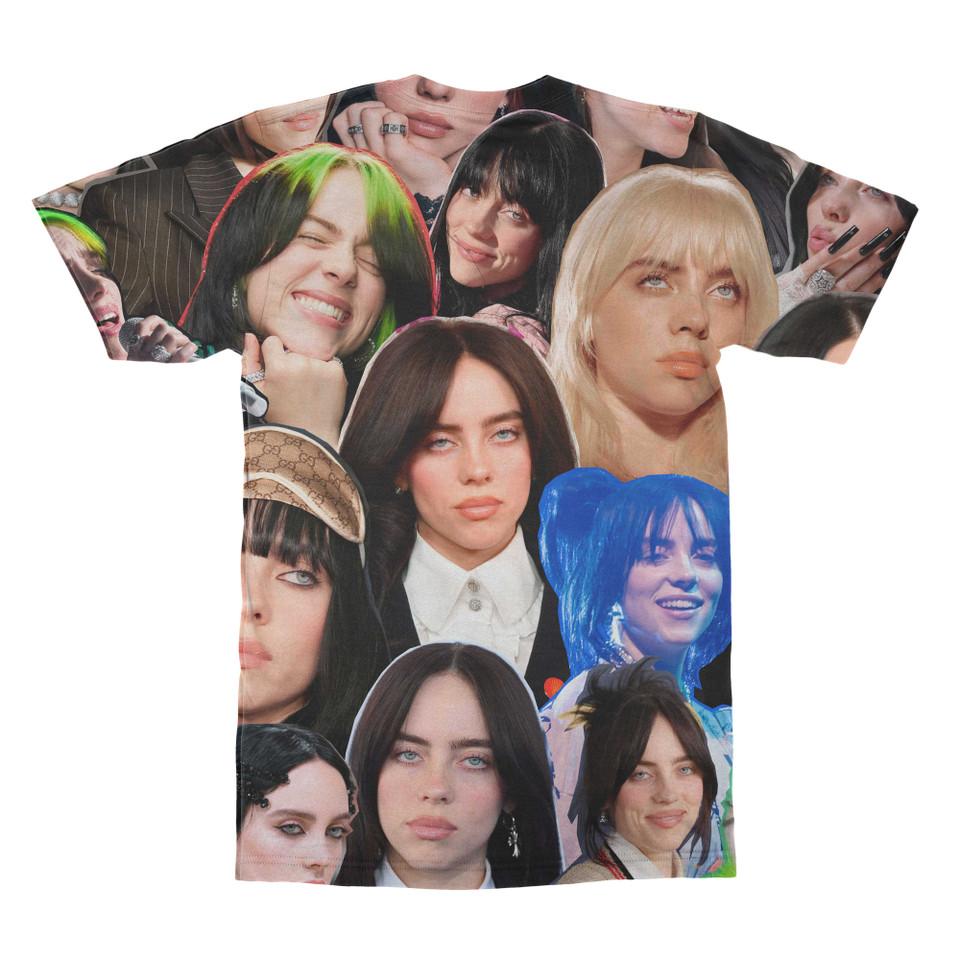 Billie Eilish Photo Collage T-Shirt